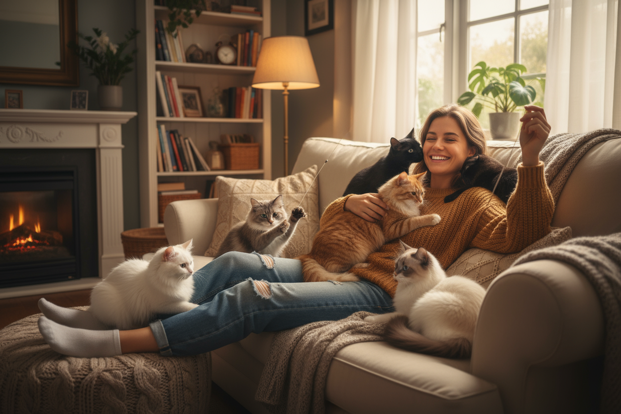 🐾 Chats & Créativité